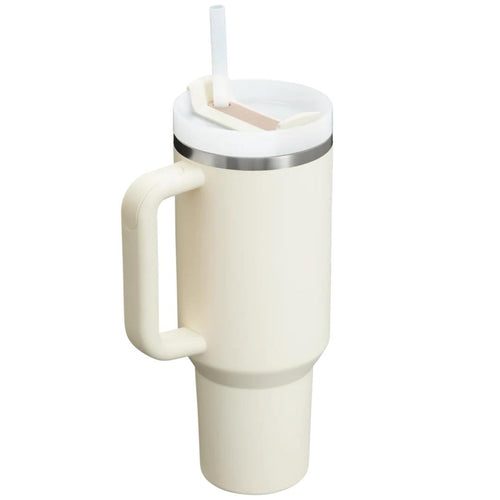 Stanley The Quencher H2.O Flowstate Tumbler 1.18 LT Unisex Termos - Krem - görsel 2