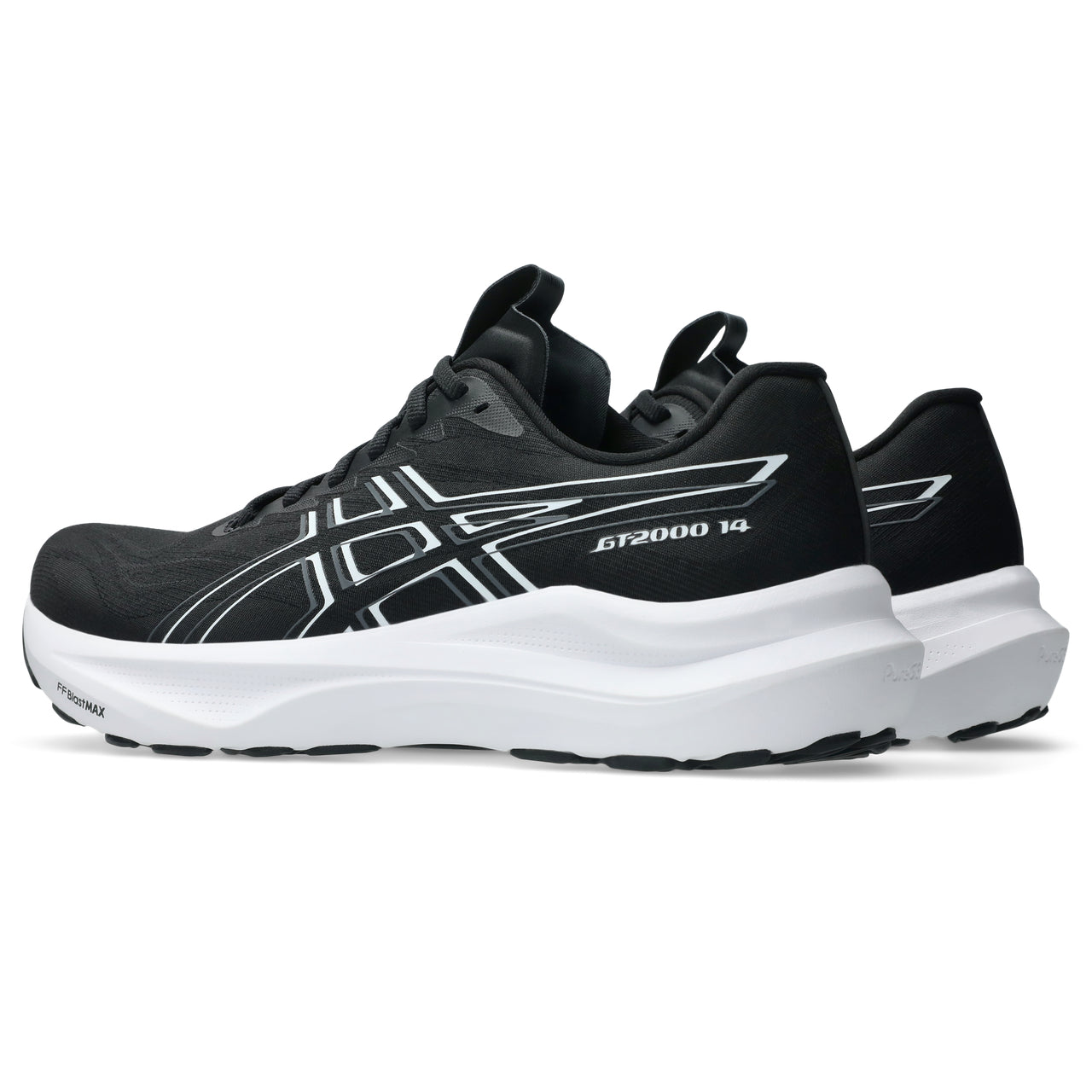 Asics GT 2000 14 Erkek Koşu Ayakkabısı - Siyah