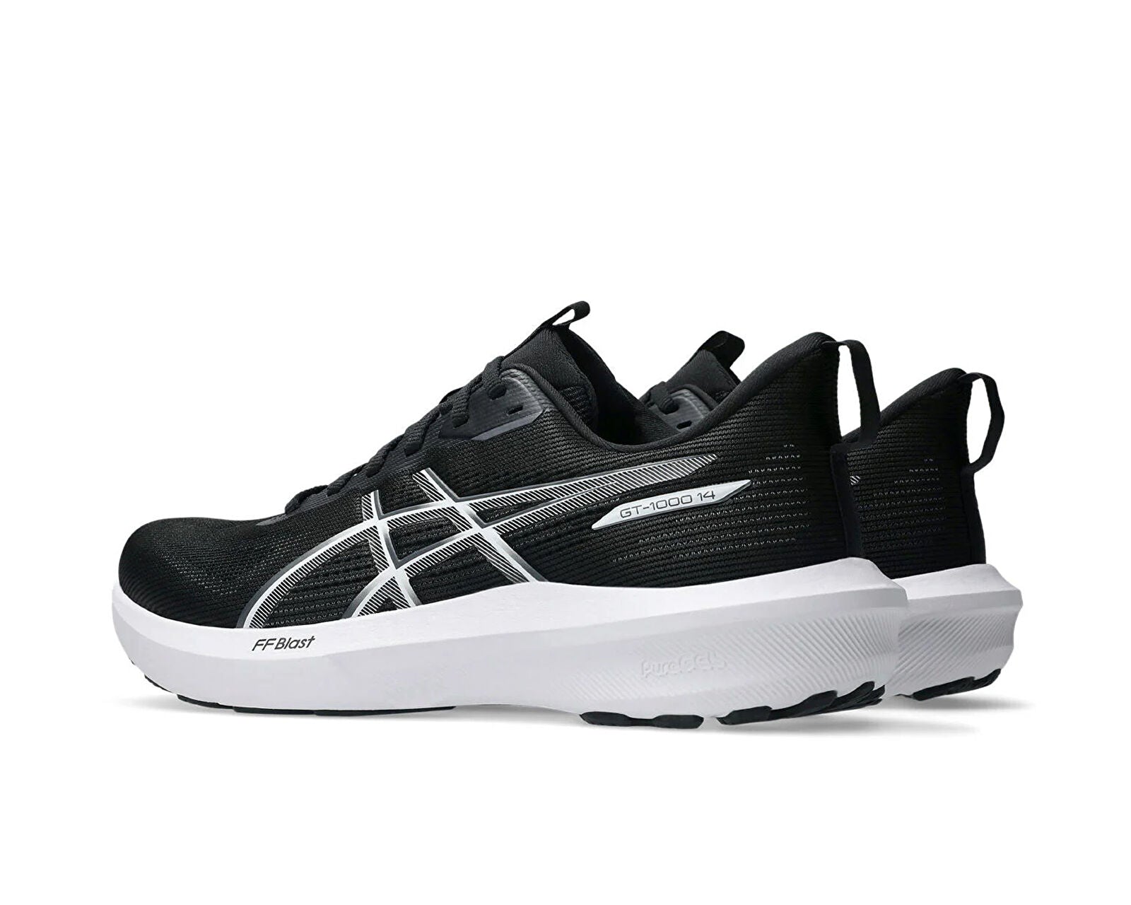 Asics GT 1000 14 Erkek Koşu Ayakkabısı - Siyah