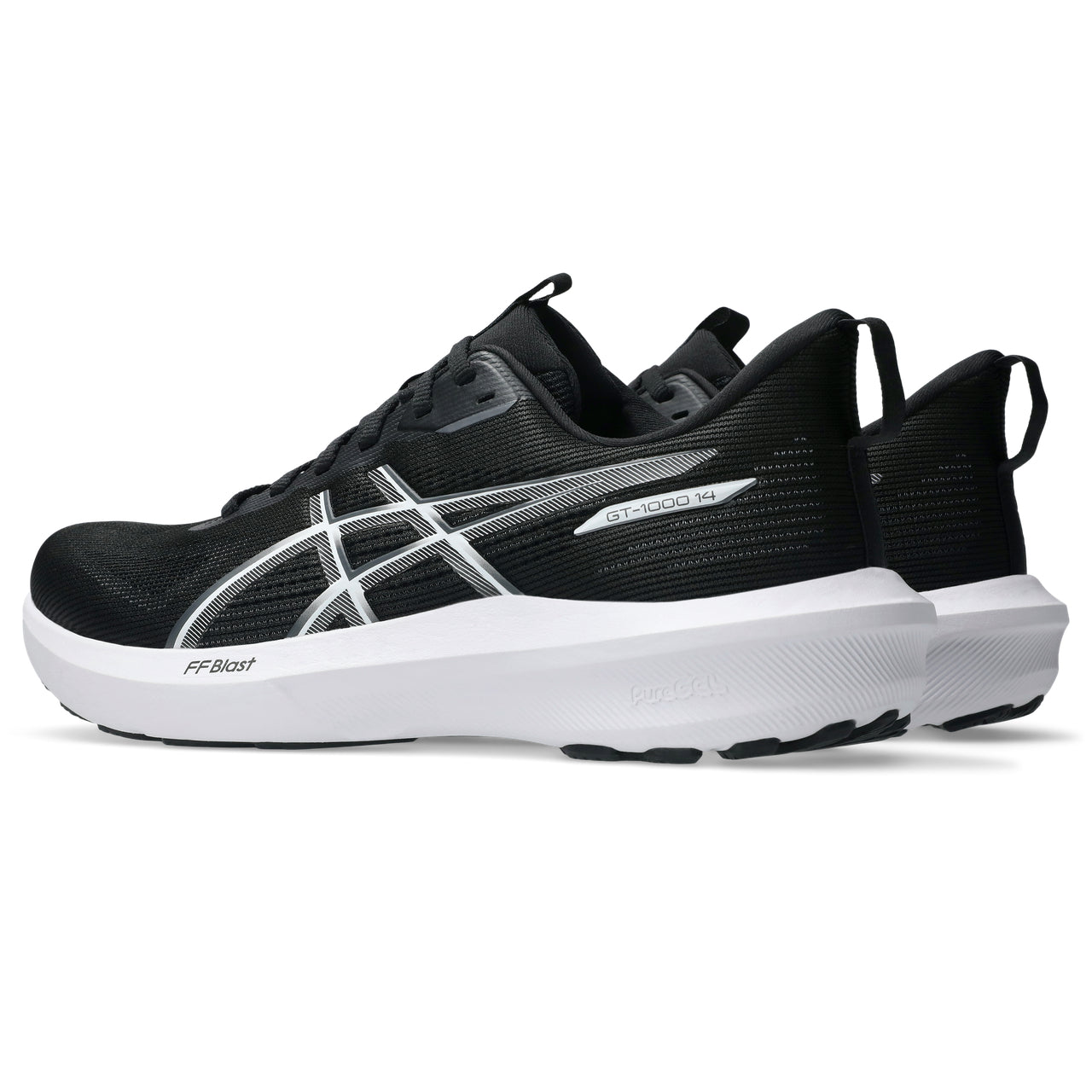 Asics GT 1000 14 Erkek Koşu Ayakkabısı - Siyah