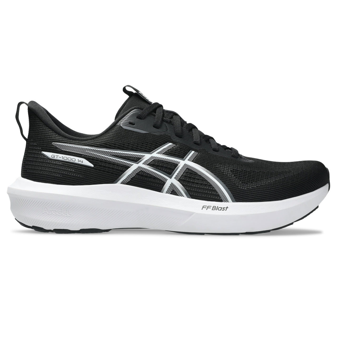 Asics GT 1000 14 Erkek Koşu Ayakkabısı - Siyah