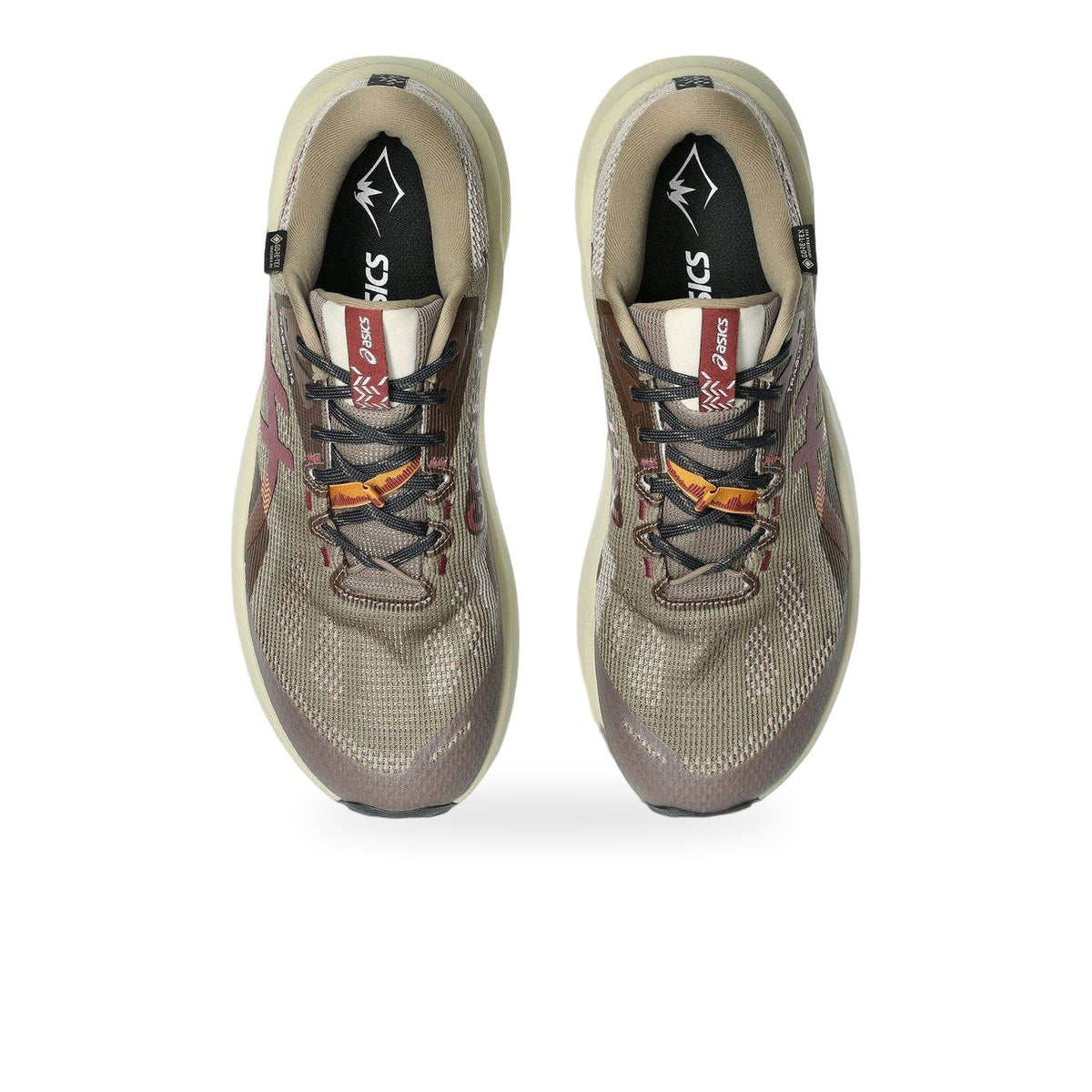 Asics Trabuco 14 GTX Erkek Koşu Ayakkabısı - Kahve-Gri