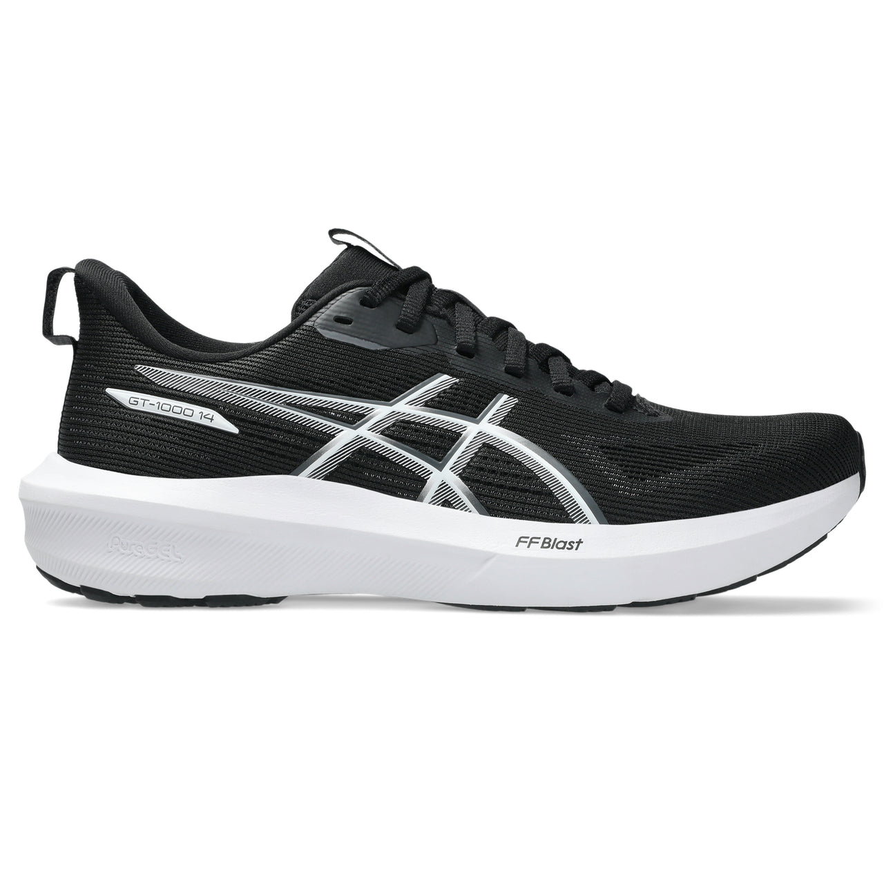 Asics GT 1000 14 Kadın Koşu Ayakkabısı - Siyah