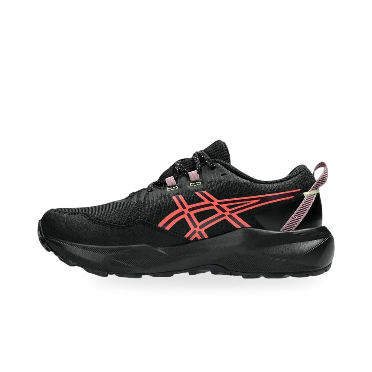 Asics GEL Venture 11 Waterproof Kadın Trail Ayakkabısı - Siyah-Kırmızı