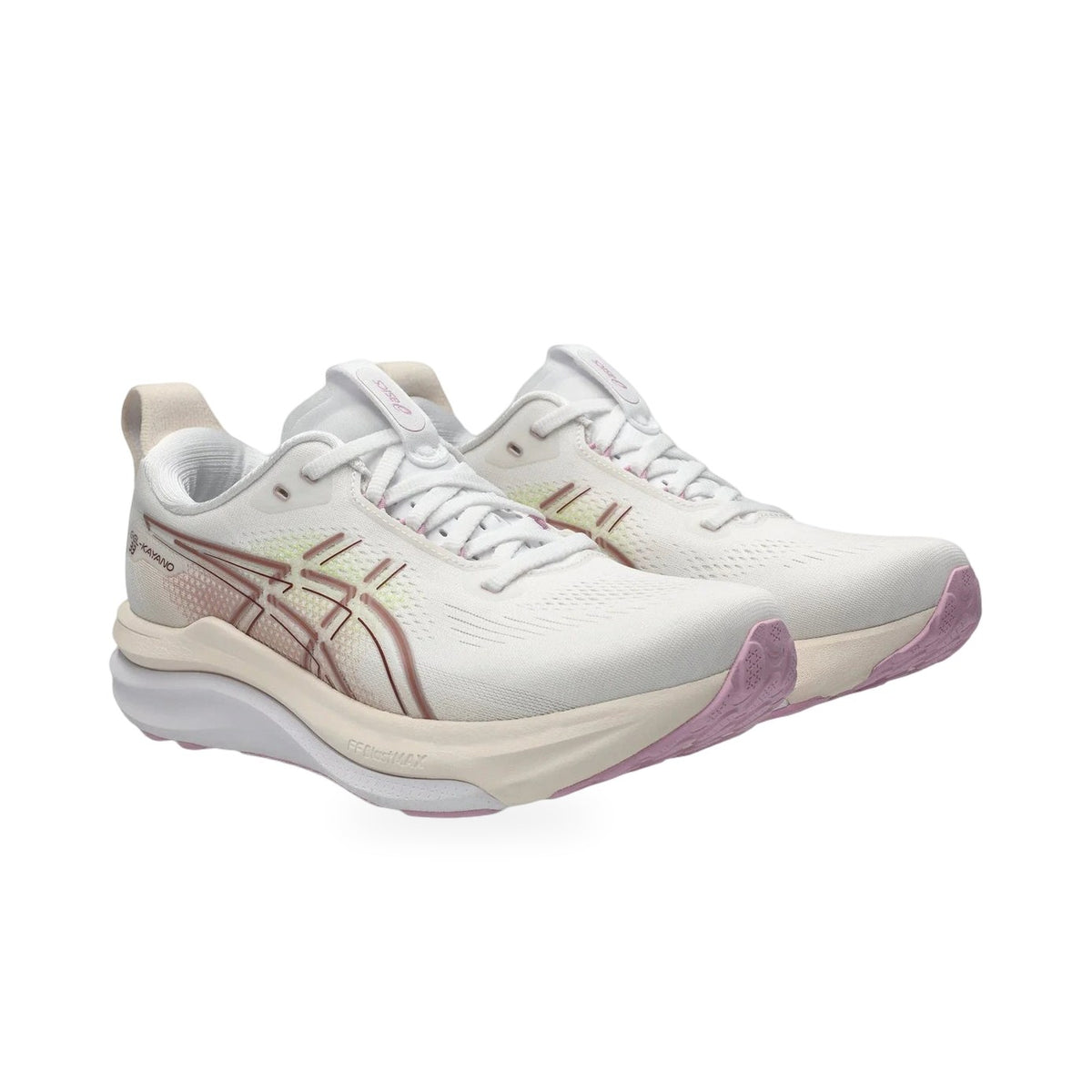 Asics GEL Kayano 33 Kadın Koşu Ayakkabısı - Beyaz-Krem