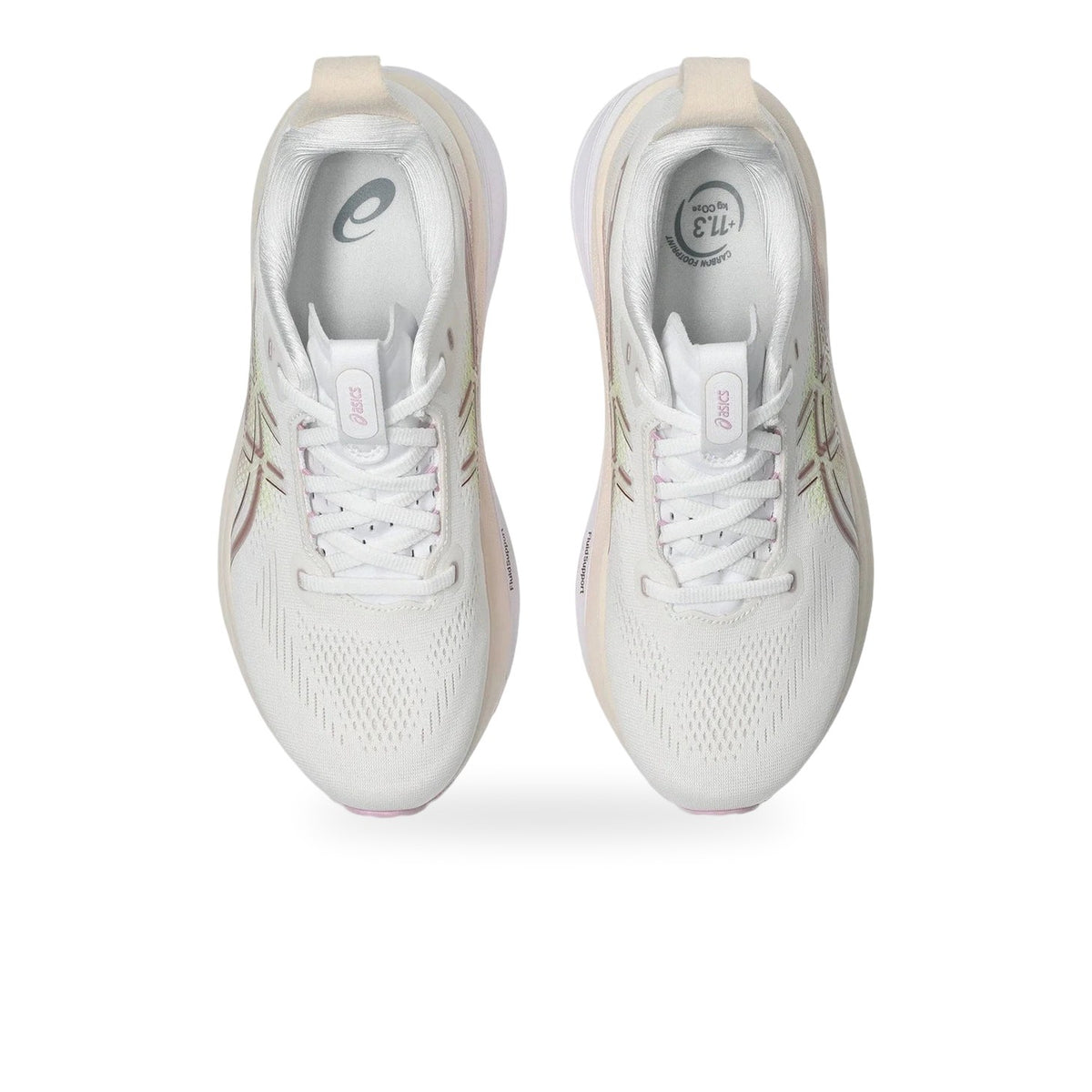 Asics GEL Kayano 33 Kadın Koşu Ayakkabısı - Beyaz-Krem