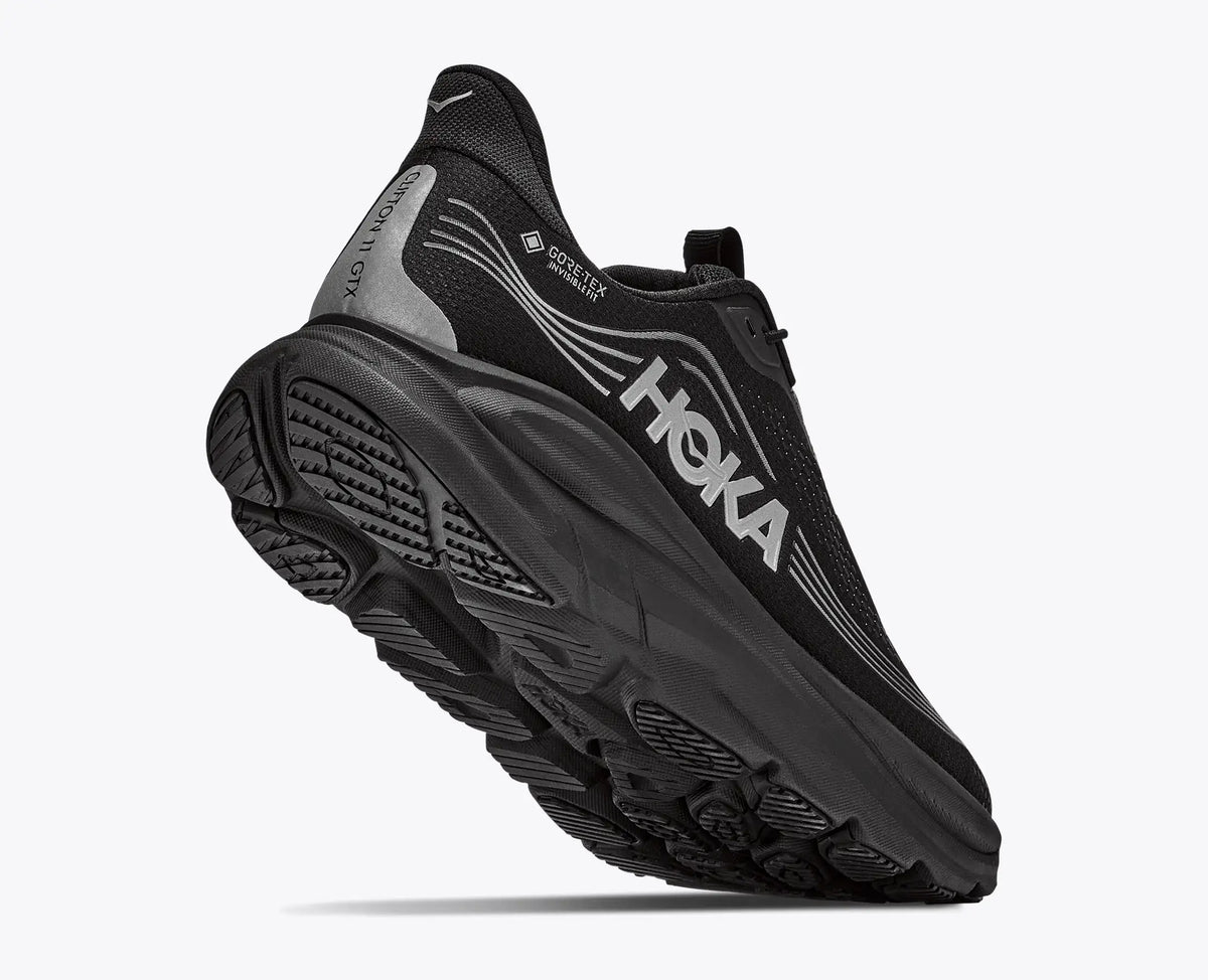 Hoka Clifton 11 GTX Kadın Koşu Ayakkabısı - Siyah