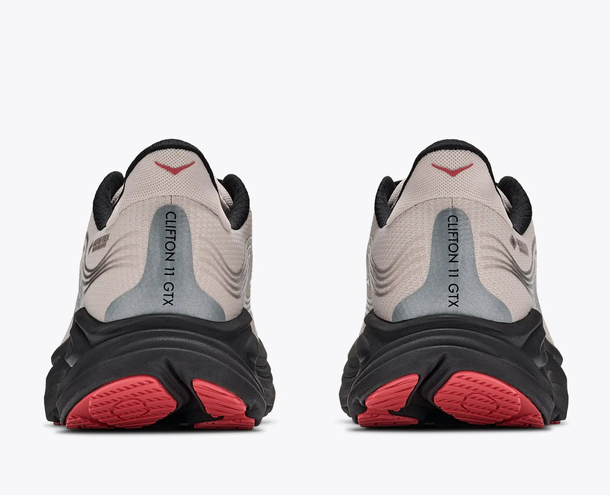Hoka Clifton 11 GTX Erkek Koşu Ayakkabısı - Gri-Siyah