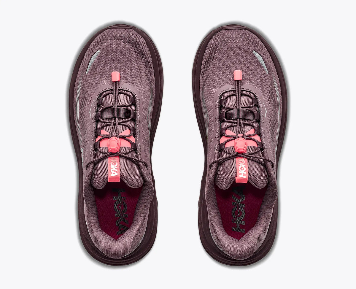 Hoka Clifton 11 GTX Kadın Koşu Ayakkabısı - Kahve-Mor