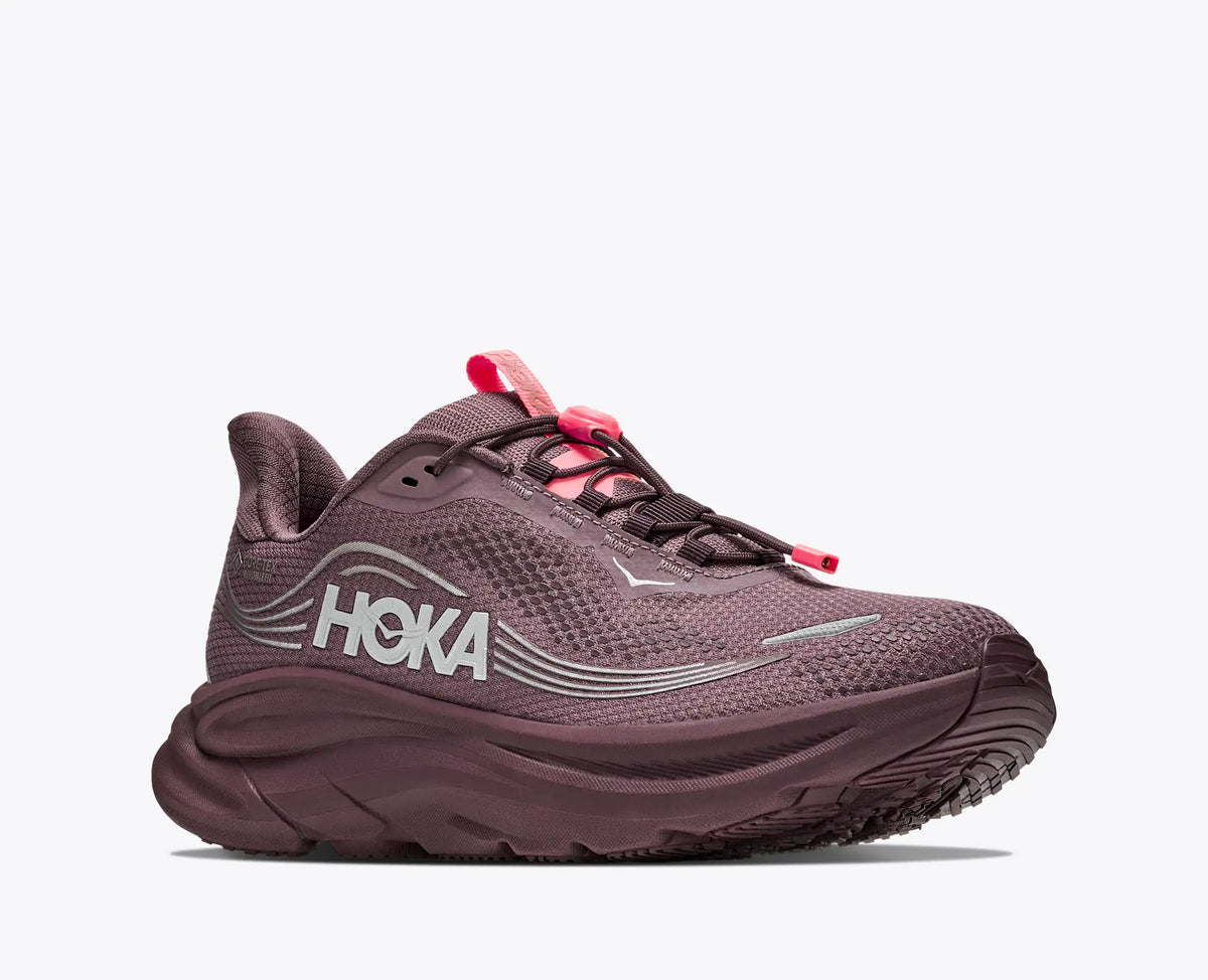 Hoka Clifton 11 GTX Kadın Koşu Ayakkabısı - Kahve-Mor