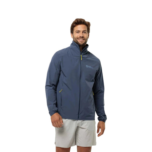 Jack Wolfskin Prelight Jacket Erkek Rüzgarlık - Mavi