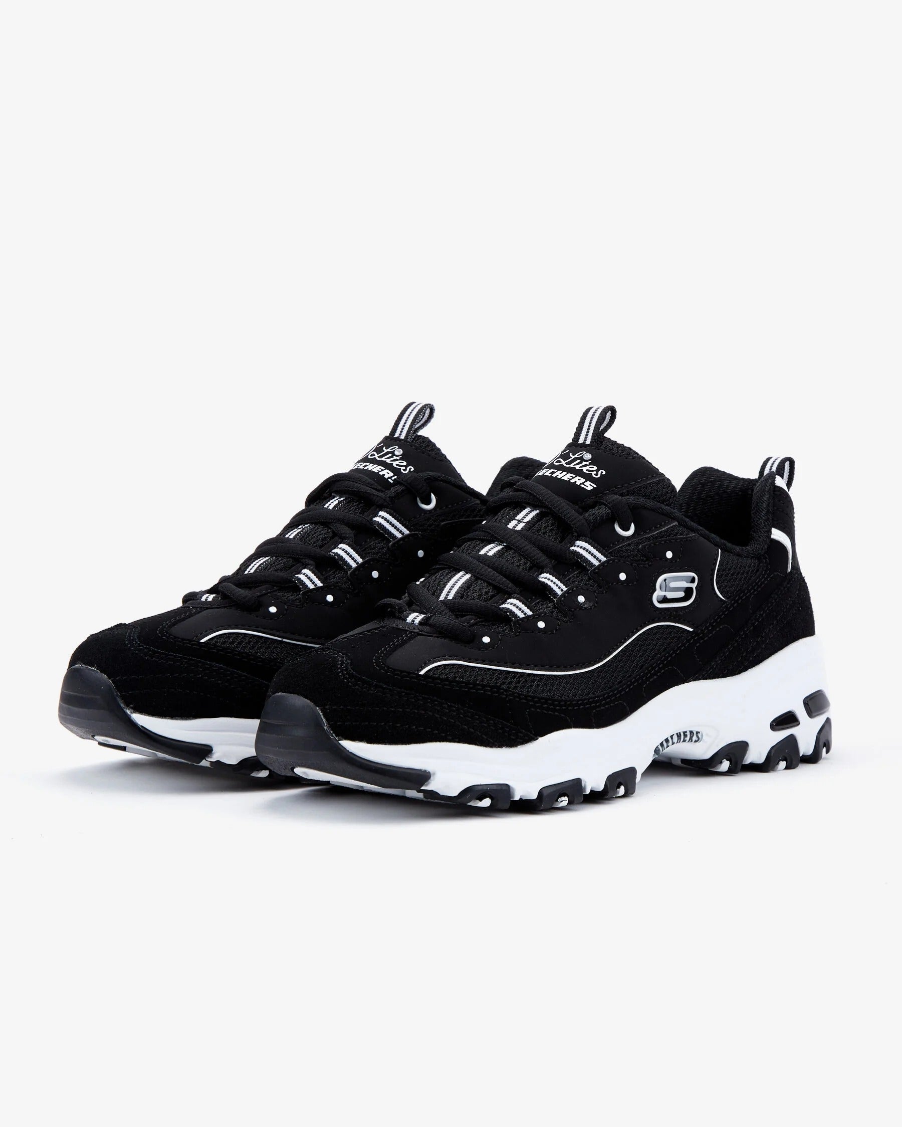 Skechers D Lites March Forward Kadın Sneaker - Siyah