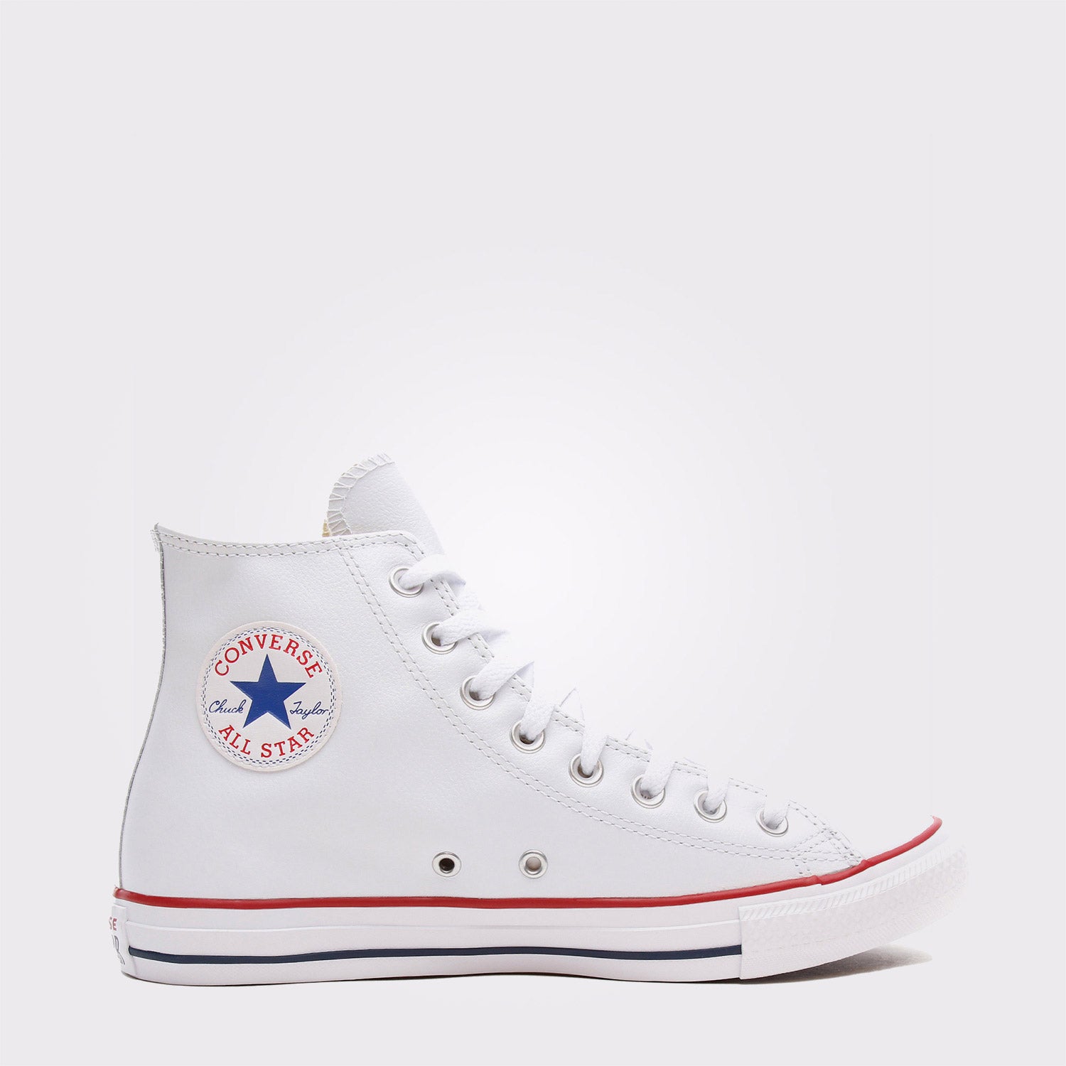 Converse Chuck Taylor All Star Leather Unisex Sneaker - Beyaz