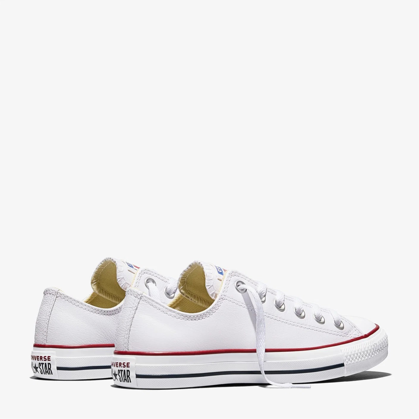 Converse Chuck Taylor All Star Leather Unisex Sneaker - Beyaz