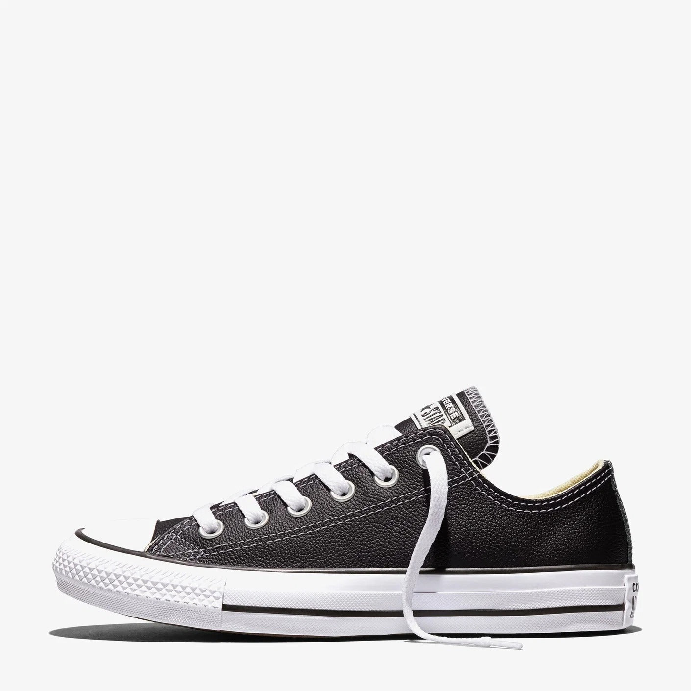 Converse Chuck Taylor All Star Leather Unisex Sneaker - Siyah - görsel 2