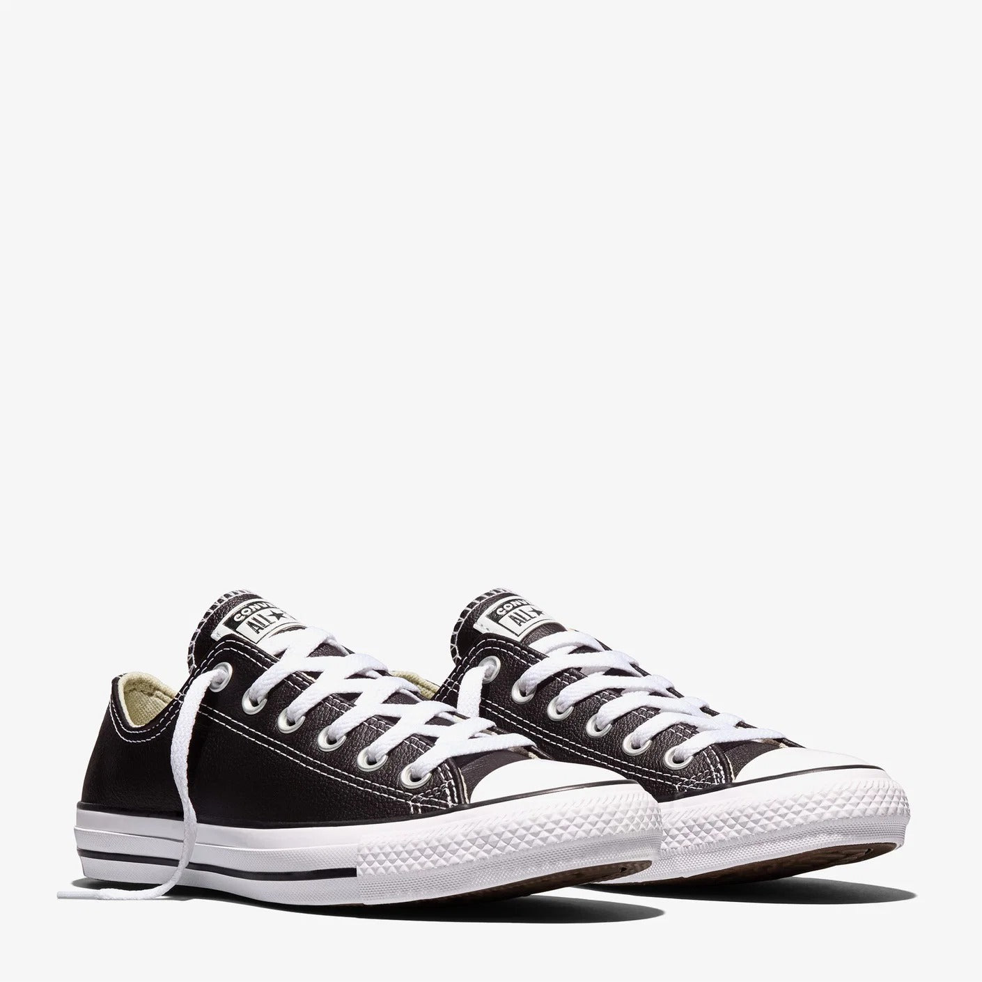 Converse Chuck Taylor All Star Leather Unisex Sneaker - Siyah - görsel 5