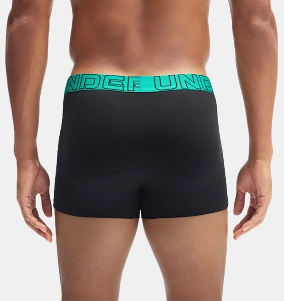 Under Armour Performance Cotton 3 Pack Erkek Boxer - Yeşil