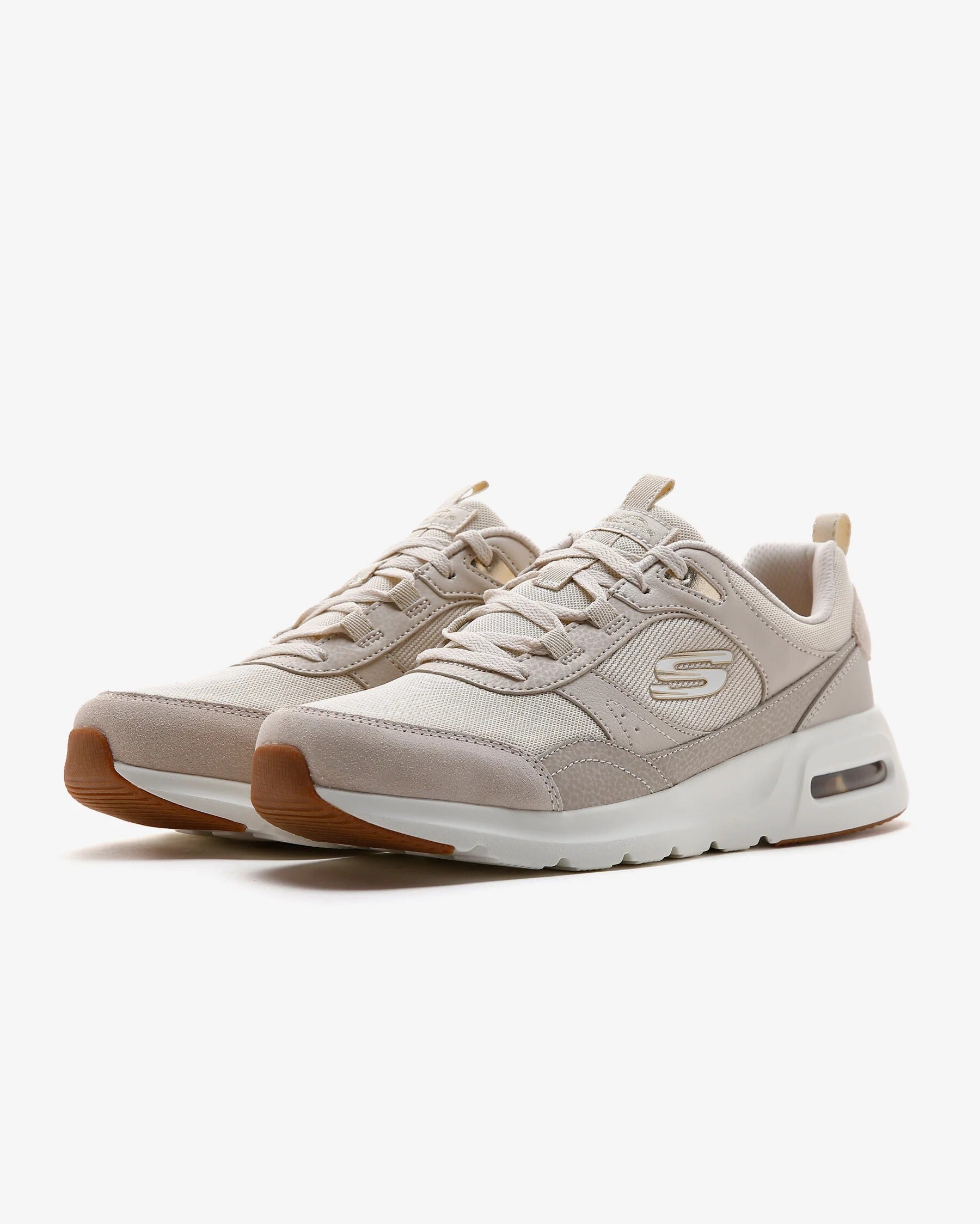 Skechers Skech-Air Court-Good Times Good Times Kadın Sneaker - Bej
