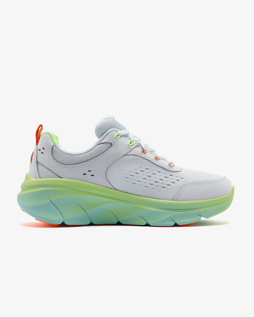 Skechers D Lux Walker 2.0 Neon Sites Kadın Günlük Ayakkabı - Beyaz