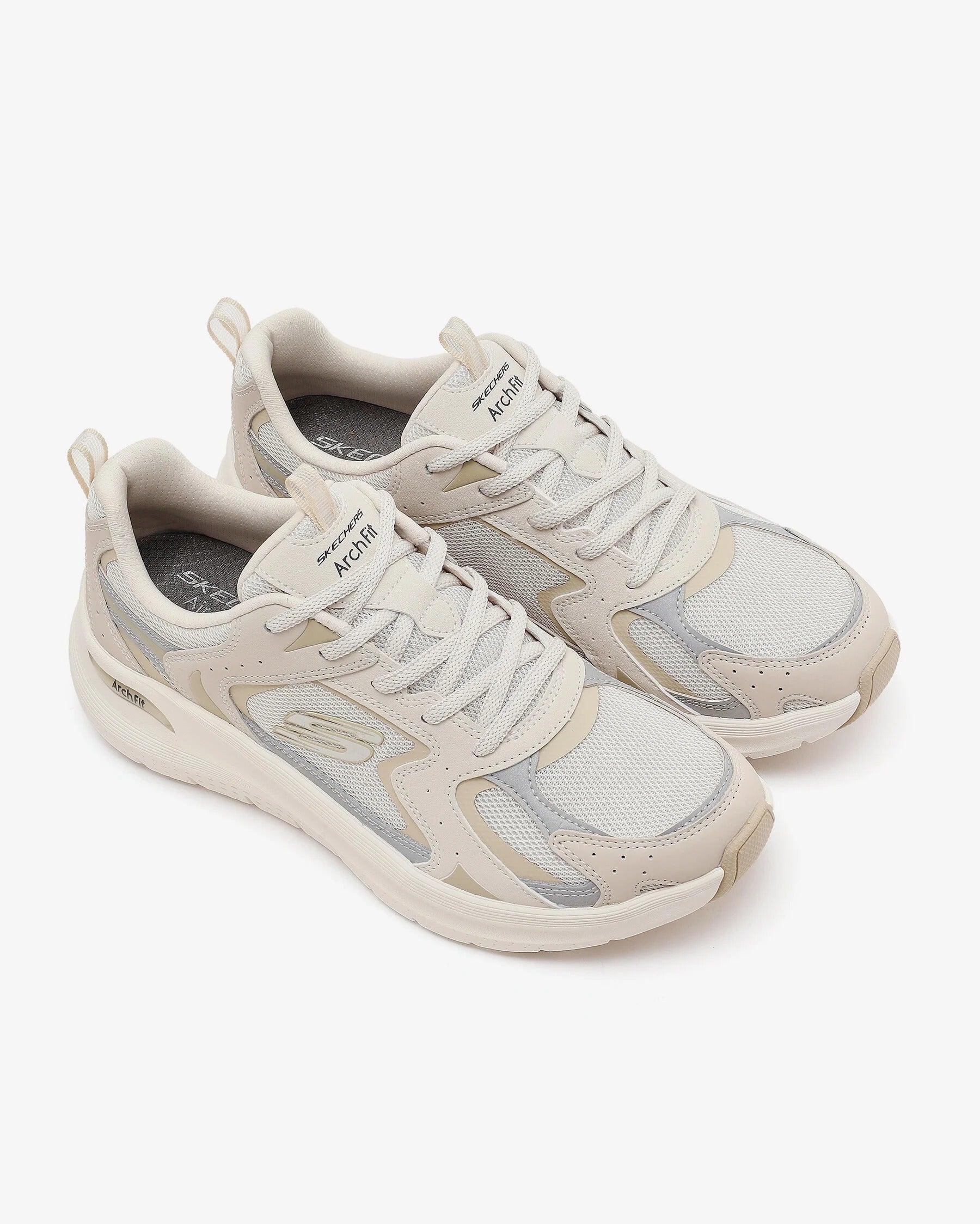 Skechers Arch Fit 2.0 Vintage Luxe Kadın Ayakkabı-Lifestyle - Bej