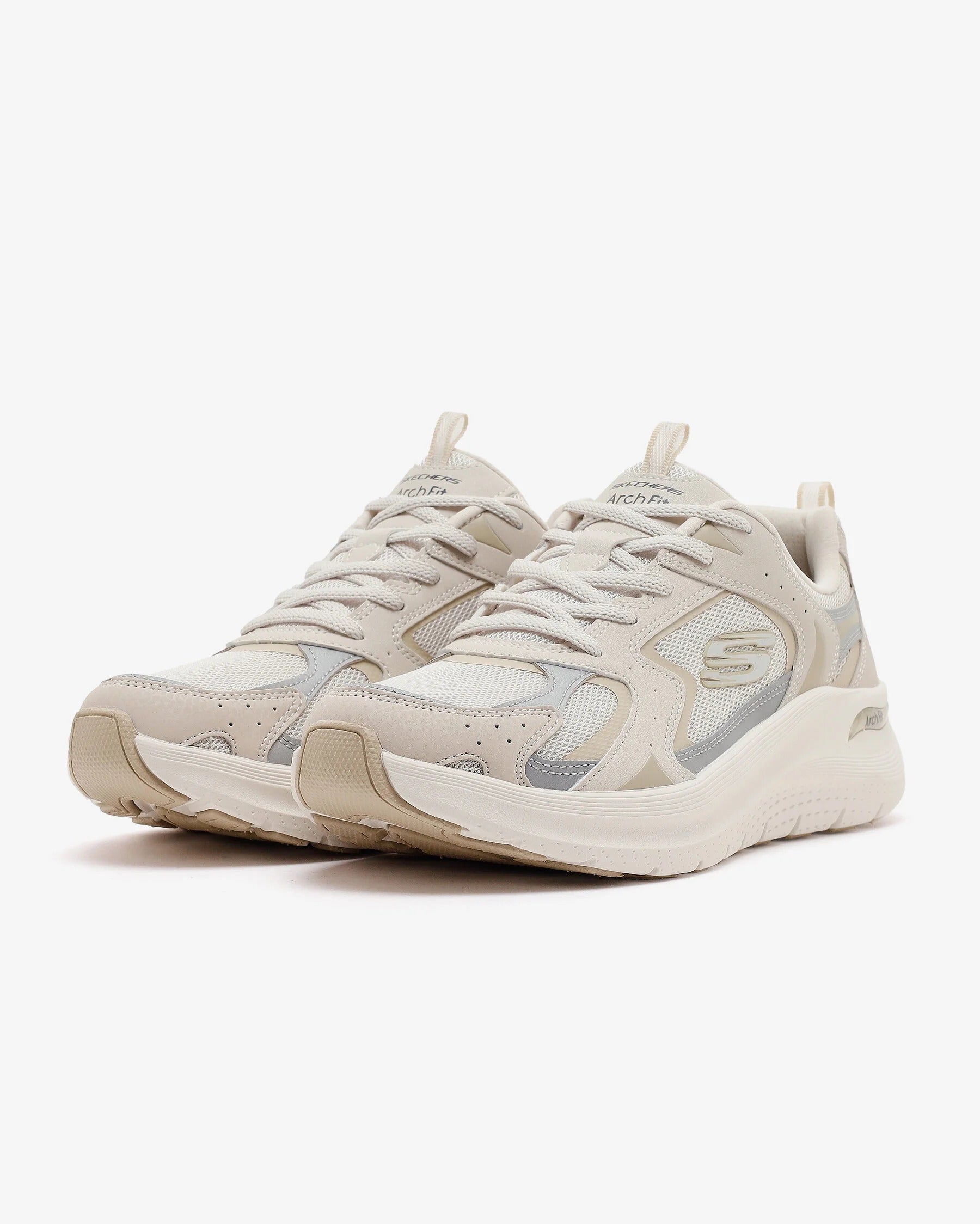 Skechers Arch Fit 2.0 Vintage Luxe Kadın Ayakkabı-Lifestyle - Bej
