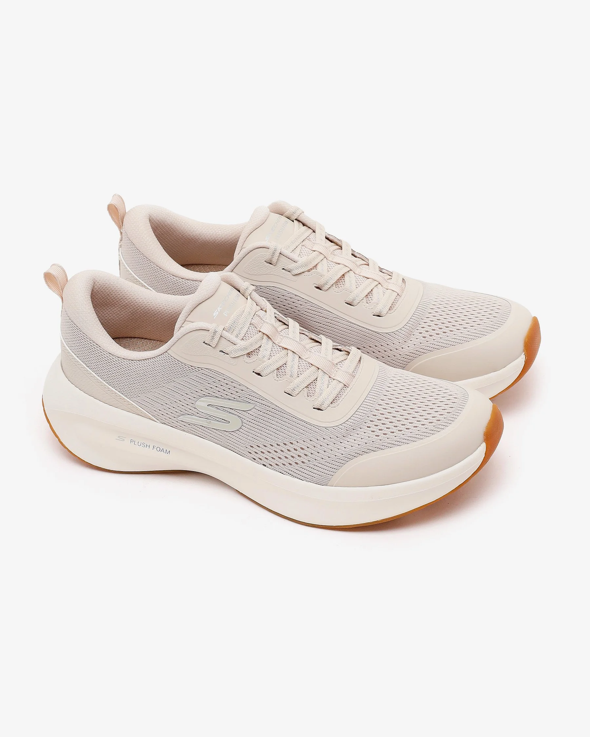 Skechers Plush Foam Kadın Ayakkabı-Lifestyle - Bej