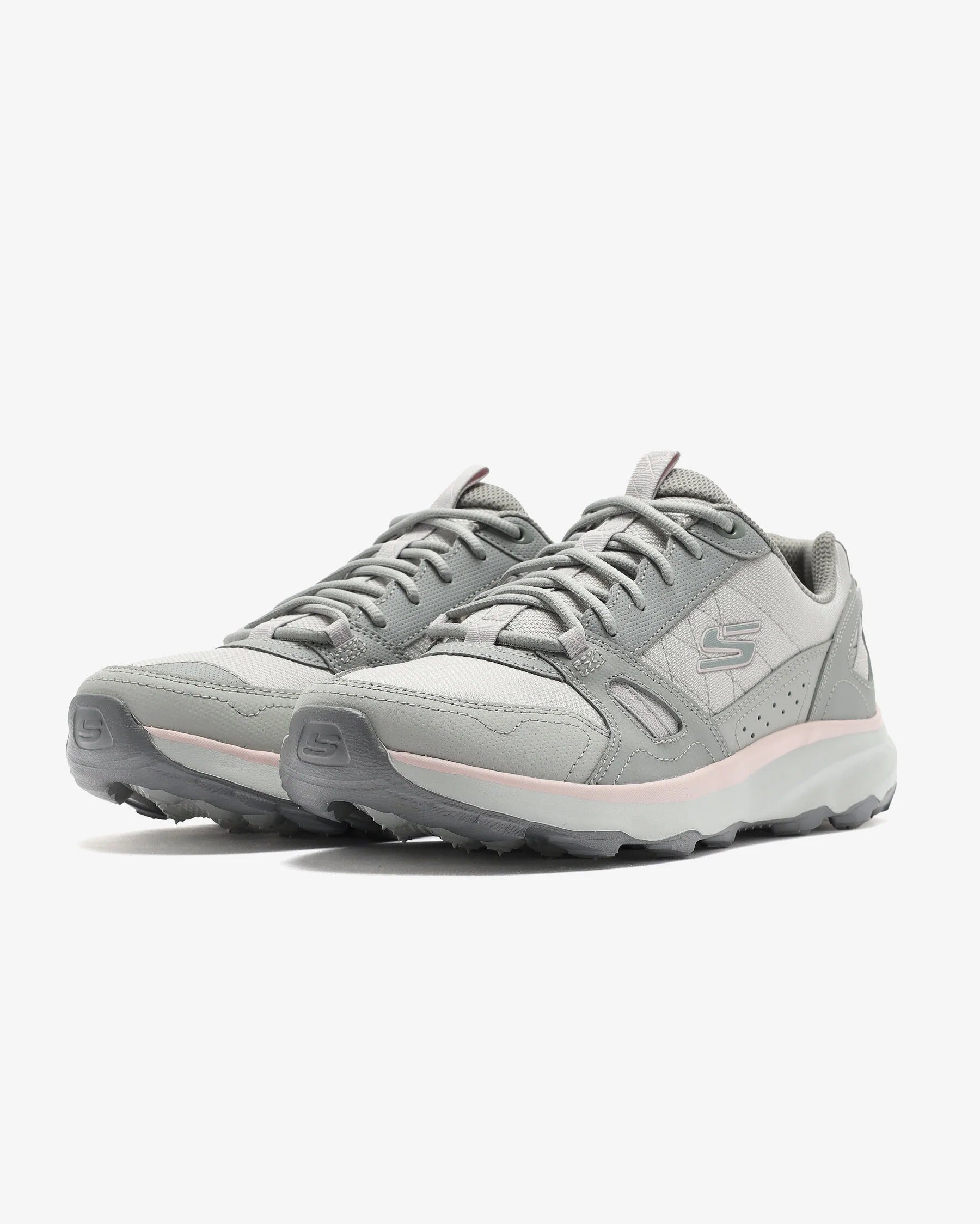 Skechers Ridge Oak Gateway Traıl Kadın Trail Ayakkabısı - Gri