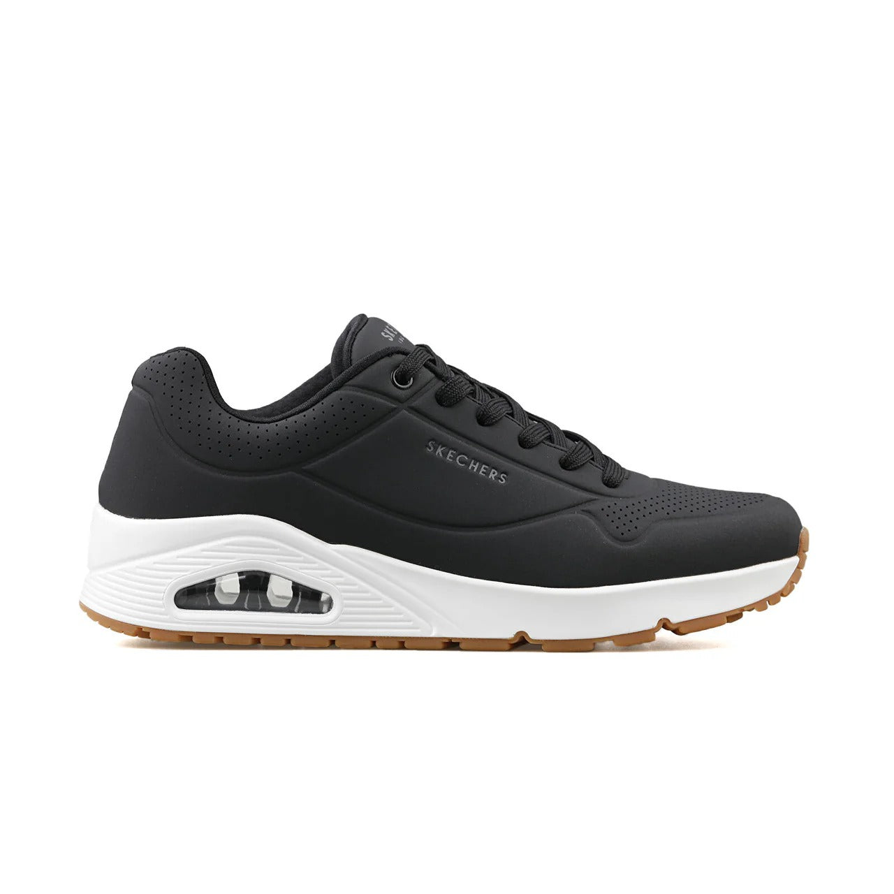Skechers Uno Stand On Air Kadın Sneaker - Siyah