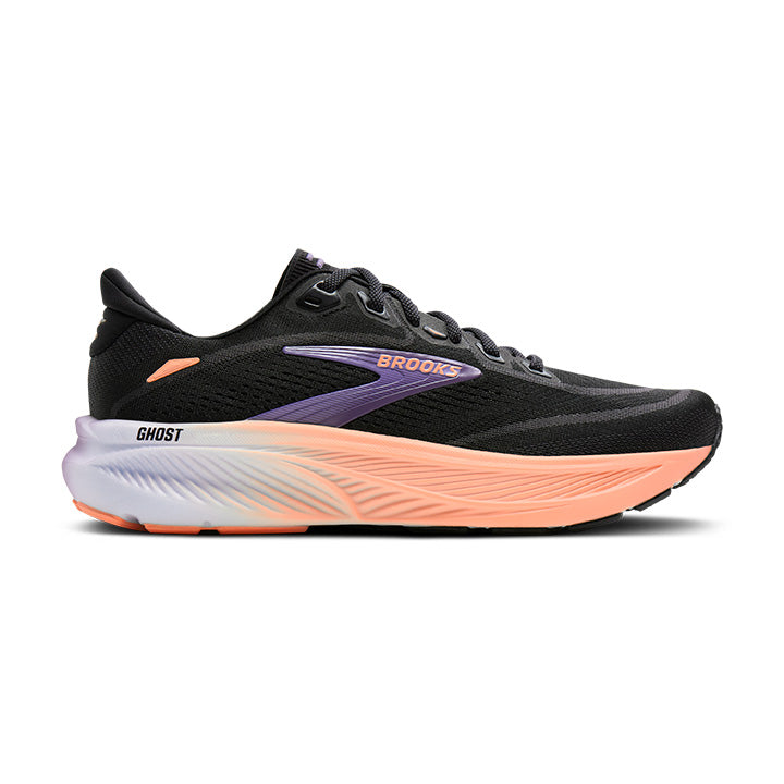 Brooks Ghost 18 Kadın Koşu Ayakkabısı - Siyah