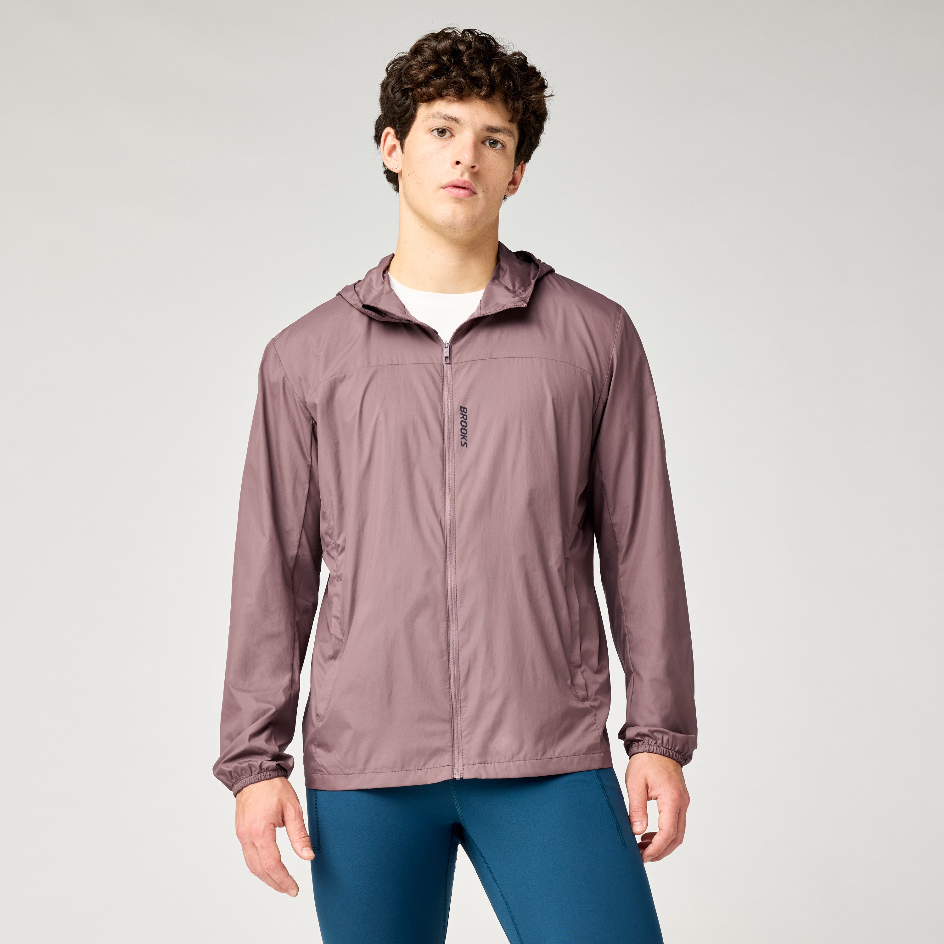 Brooks Canopy Packable Erkek Rüzgarlık - Kahve