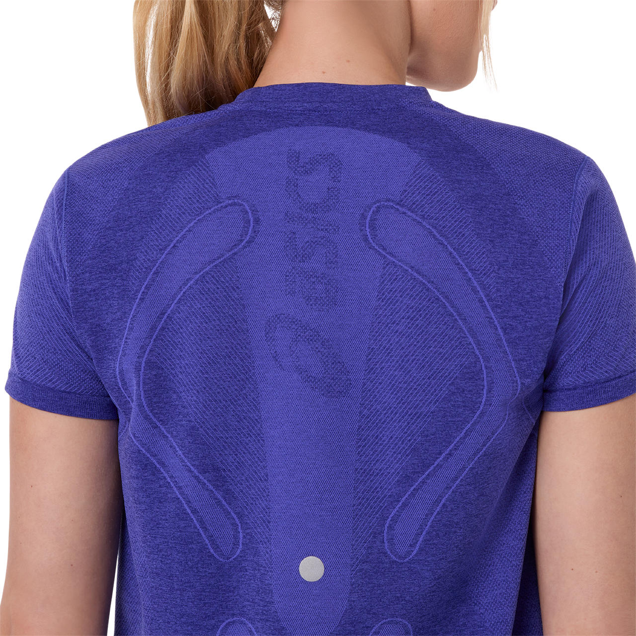 Asics Road Seamless Short Sleeve Kadın Tişört - Mor