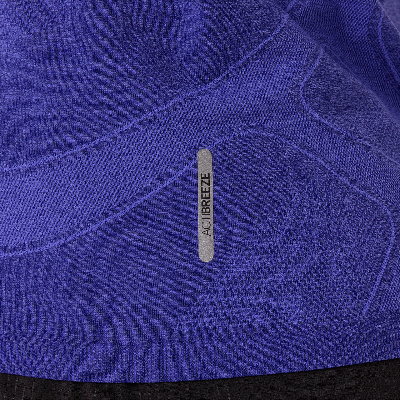 Asics Road Seamless Short Sleeve Kadın Tişört - Mor