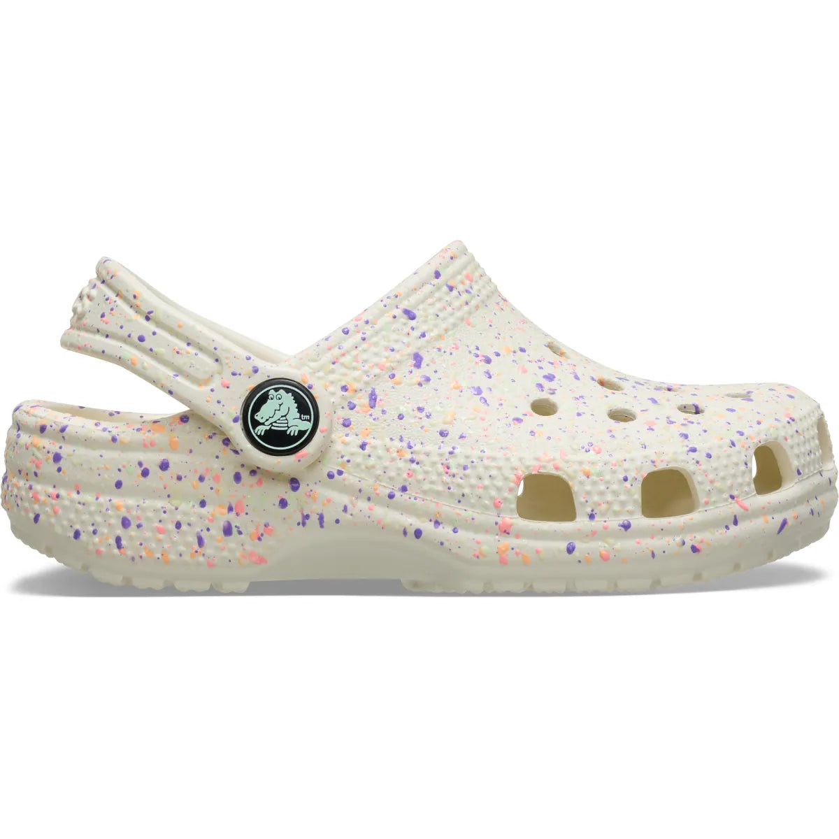 Crocs Classic Glow Paint Splatter Unisex Terlik - Desenli