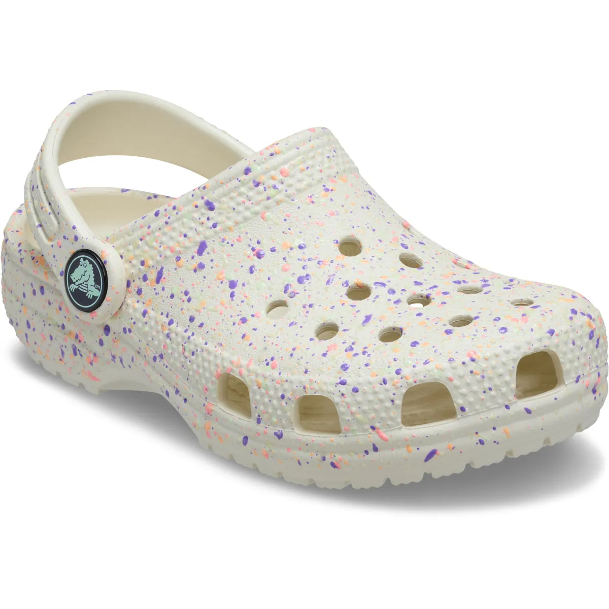 Crocs Classic Glow Paint Splatter Unisex Terlik - Desenli