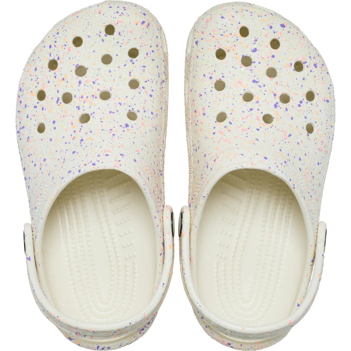 Crocs Classic Glow Paint Splatter Unisex Terlik - Desenli