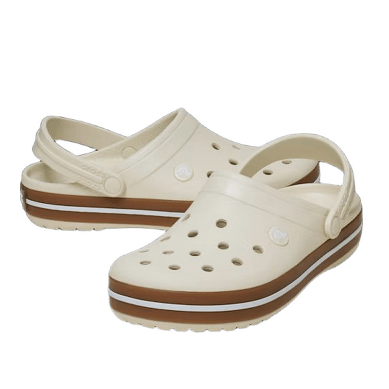 Crocs Crocband Gum Clog Erkek Sandalet - Bej