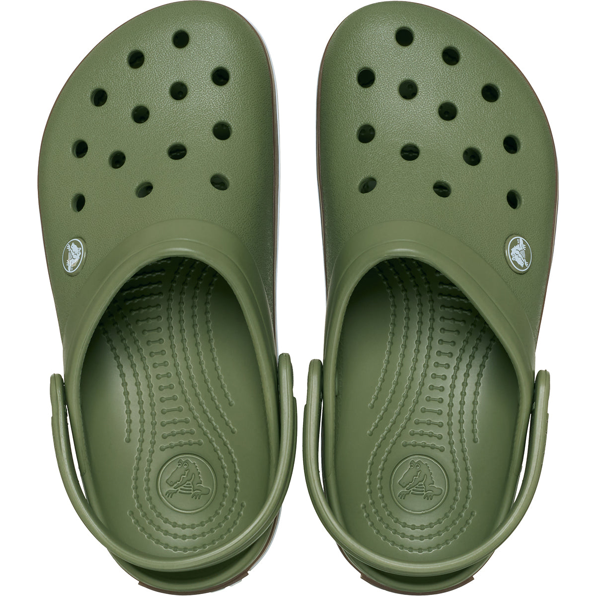 Crocs Crocband Gum Clog Unisex Terlik - Haki