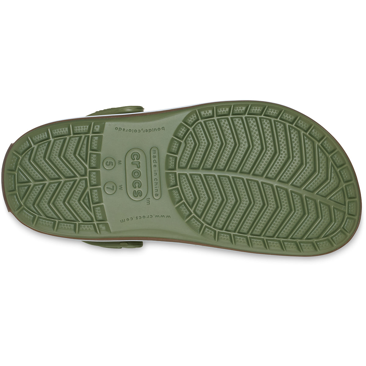 Crocs Crocband Gum Clog Unisex Terlik - Haki