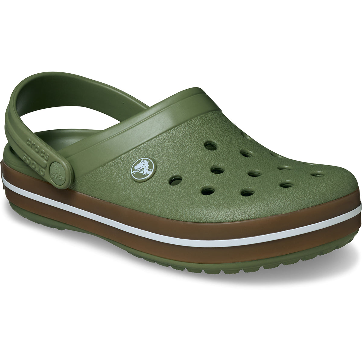 Crocs Crocband Gum Clog Unisex Terlik - Haki