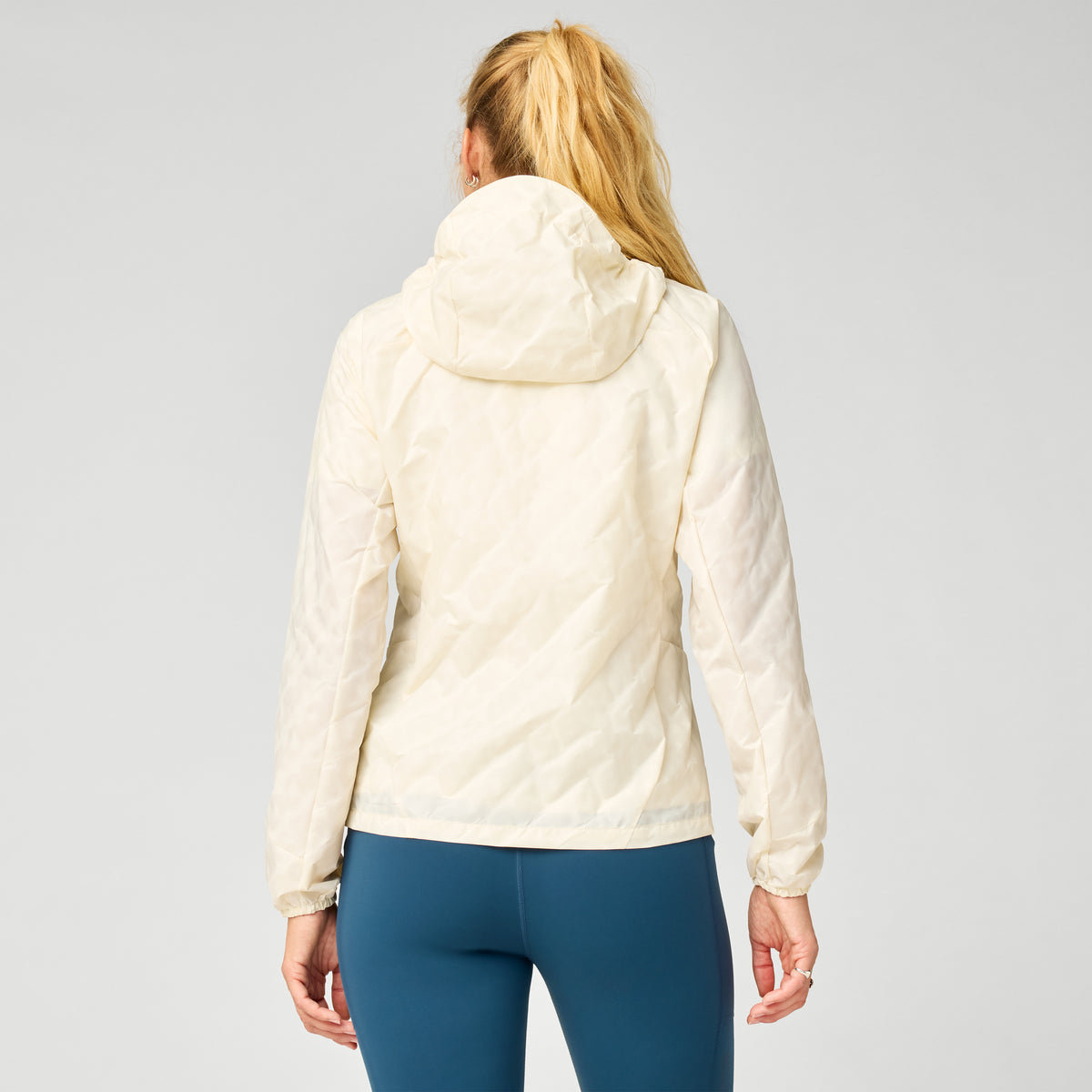 Brooks Canopy Reflective Kadın Rüzgarlık - Krem