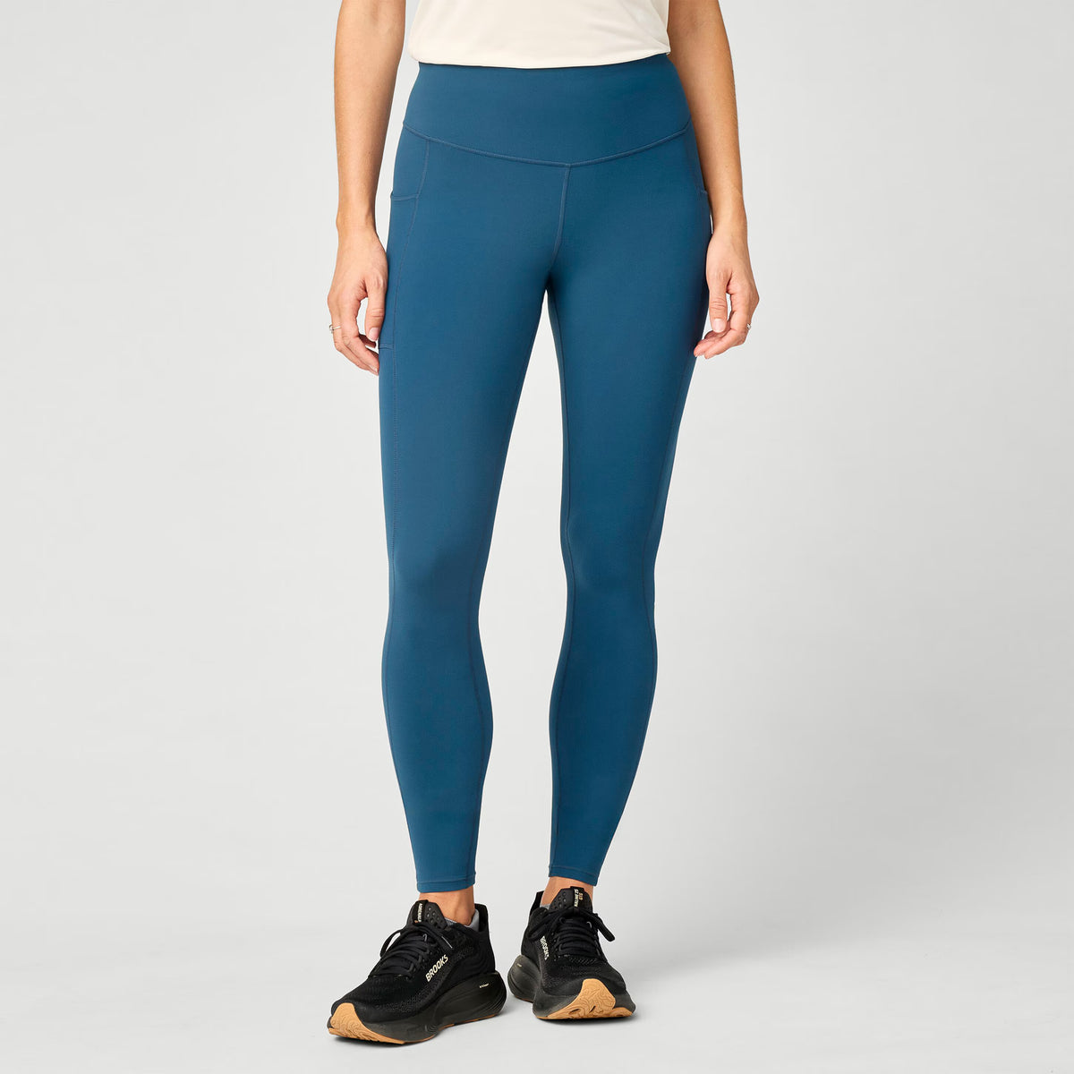 Brooks Thermal Reflective Kadın Tayt - Mavi