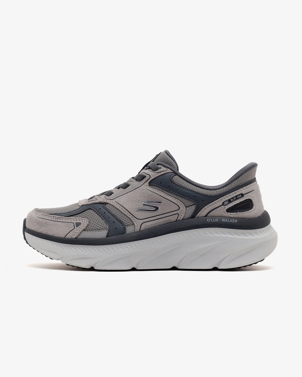 Skechers D Lux Walker 3.0 Erkek Sneaker - Gri