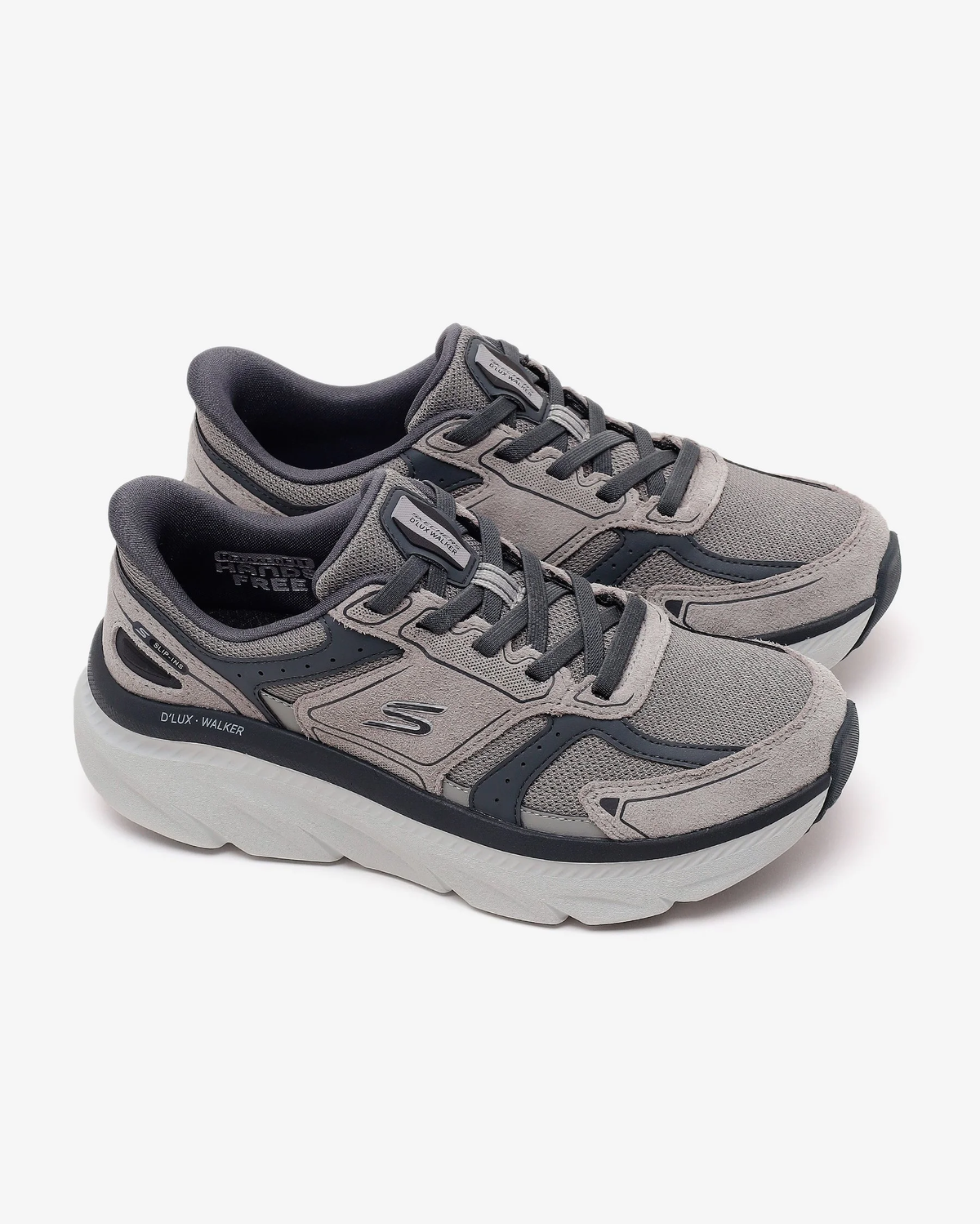 Skechers D Lux Walker 3.0 Erkek Sneaker - Gri