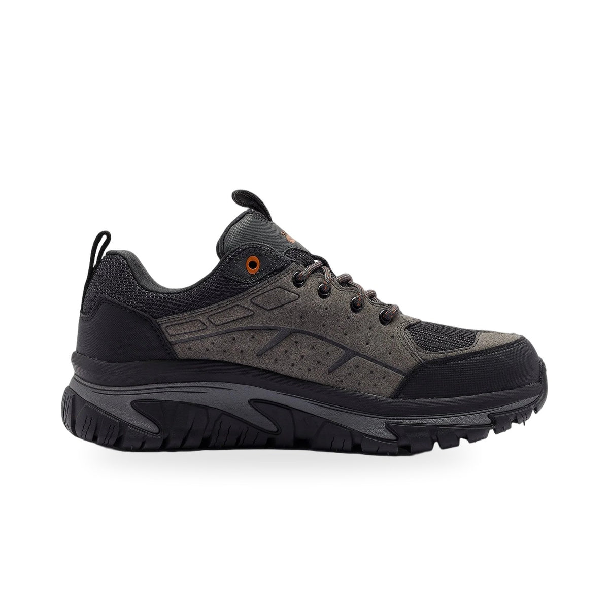 Skechers Arch Fit Road Walker Waterproof Erkek Trail Ayakkabısı - Gri-Siyah