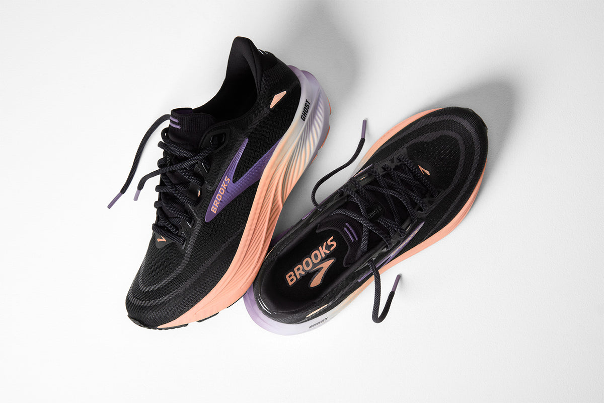 Brooks Ghost 18 Kadın Koşu Ayakkabısı - Siyah