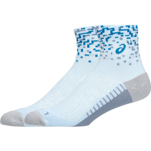 Asics Performance Run Quarter Unisex Yarım Bilek Çorap - Buz Mavisi