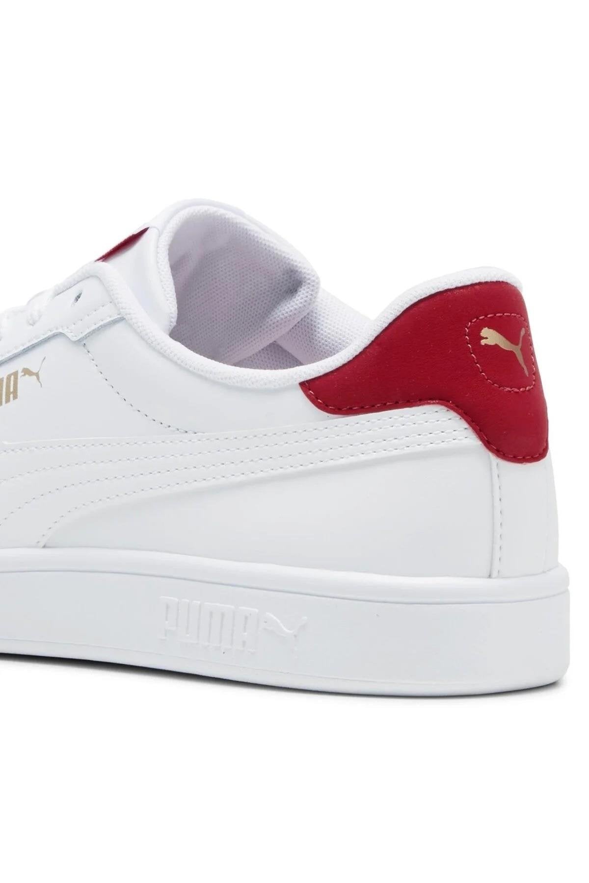 Puma Smash 3.0 L Unisex Sneaker - Beyaz