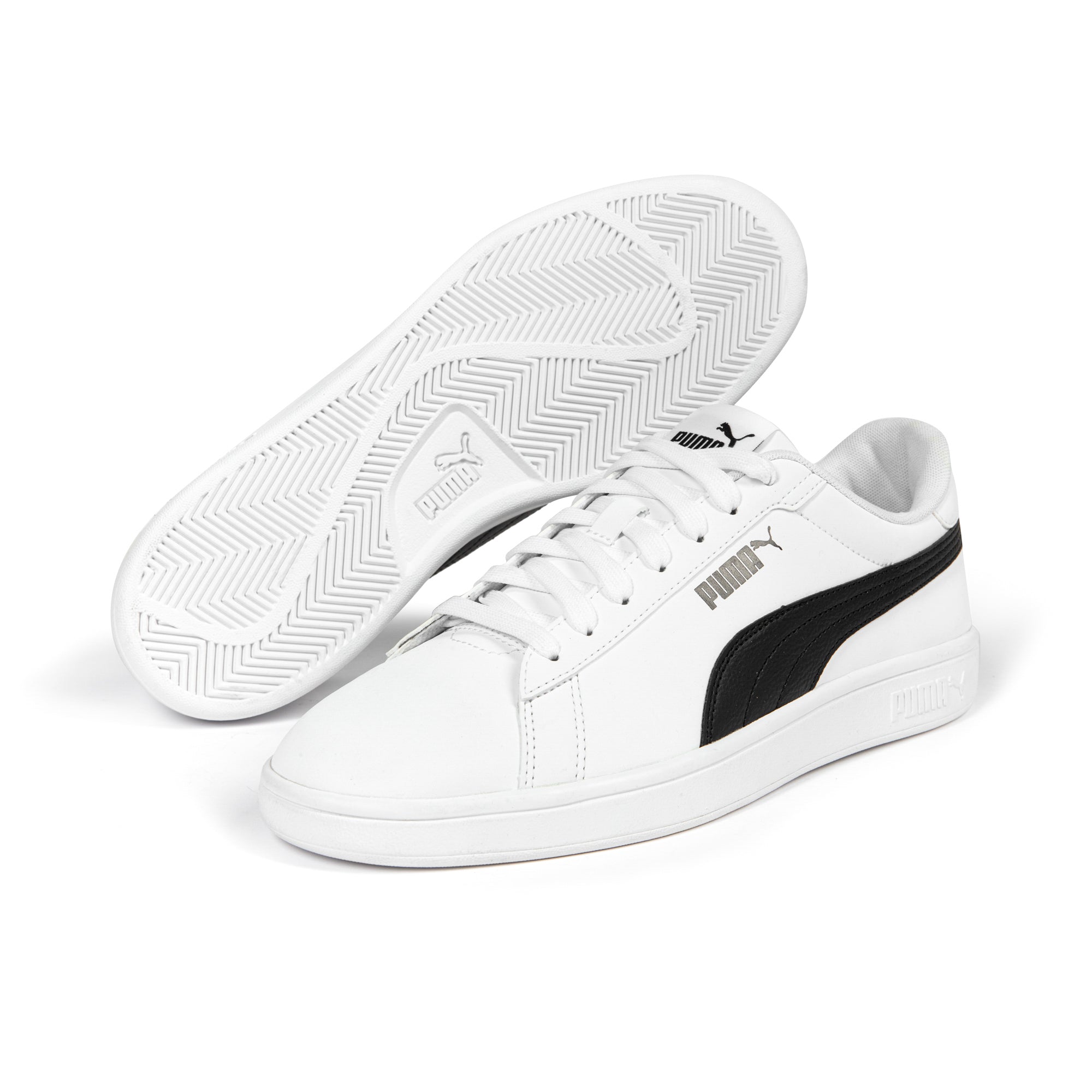 Puma Smash 3.0 Buck Unisex Sneaker - Beyaz