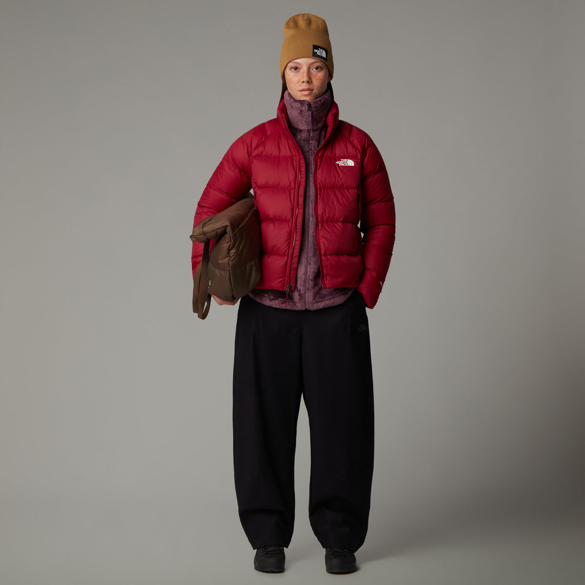 The North Face Hyalite Down Kadın Mont - Bordo