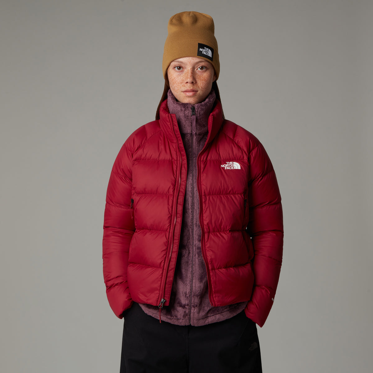 The North Face Hyalite Down Kadın Mont - Bordo